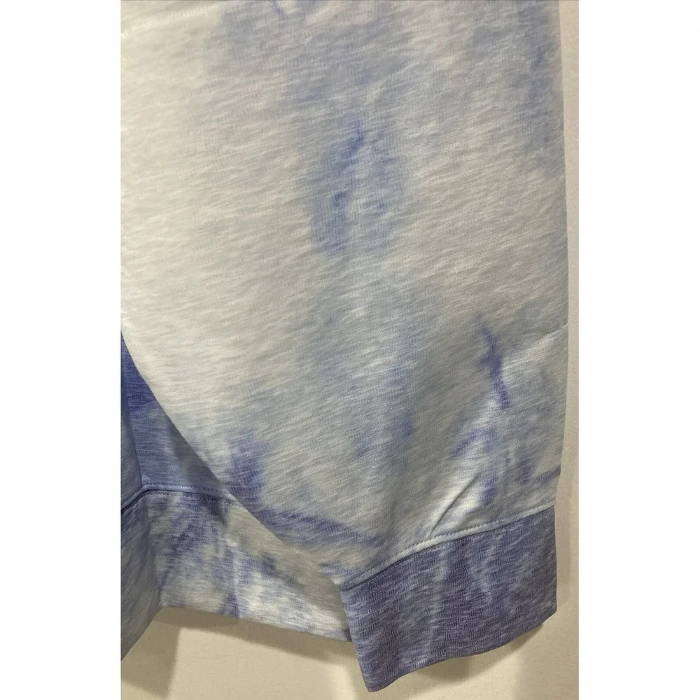 Nike Women's Icon Clash Hoodie Size 2X‎ Cloud Blue Tie Dye DQ1159-461 NWT Purple